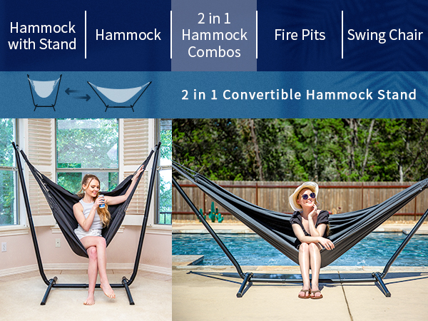 double hammocks 2 person heavy duty