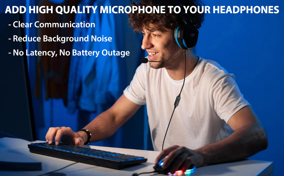 3.5mm Cable Boom Mic