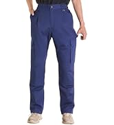 VEVOR FR Pants for Men Flame Resistant Cargo Pants Lightweight 100% Cotton