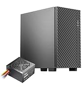 Rosewill FBM-X5 Micro ATX Mini Tower Desktop Gaming & Office PC Computer Case with Pre-Installed ...