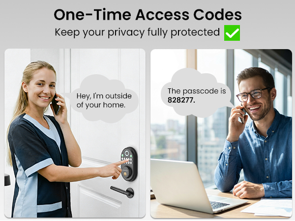 Fingerprint Door Lock with Keypad Keyless Entry Smart Deadbolt Lock for Front Door