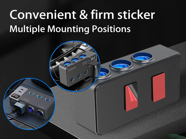 Cigarette Lighter Splitter