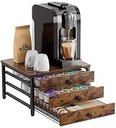 Plaviya Coffee Pod Holder for Counter, 3 Tier Coffee Pod Drawer for K Cup Capsules, 60 Capacity P...