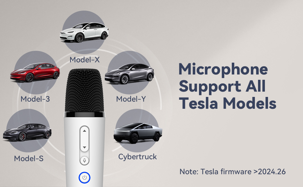 Tesla karaoke microphone