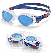 Aegend Swim Goggles, No-Leaking Anti-Fog Swimming Goggles for Adult Men Women