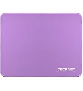 TECKNET Mouse Pad with Anti-fray Stitchin, Waterproof Surface & Non-Slip Rubber Base with Stitche...