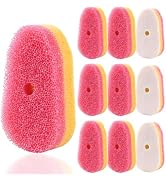 Sponge Refills for Scrub Daddy Dish Daddy - 10 Packs Dish Wand Refills, Scrub Brush Replacement H...