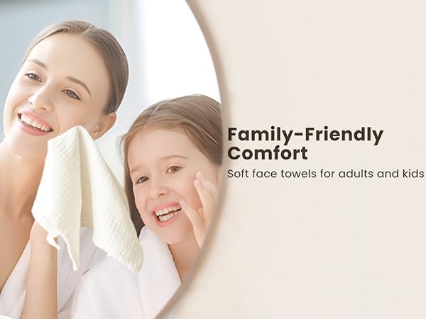 muslin Face Cloths