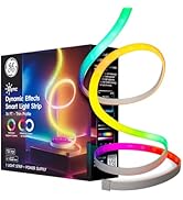GE Cync Dynamic Effects Smart LED Light Strip with Music Sync, Color Changing WiFi Lights, Indoor...