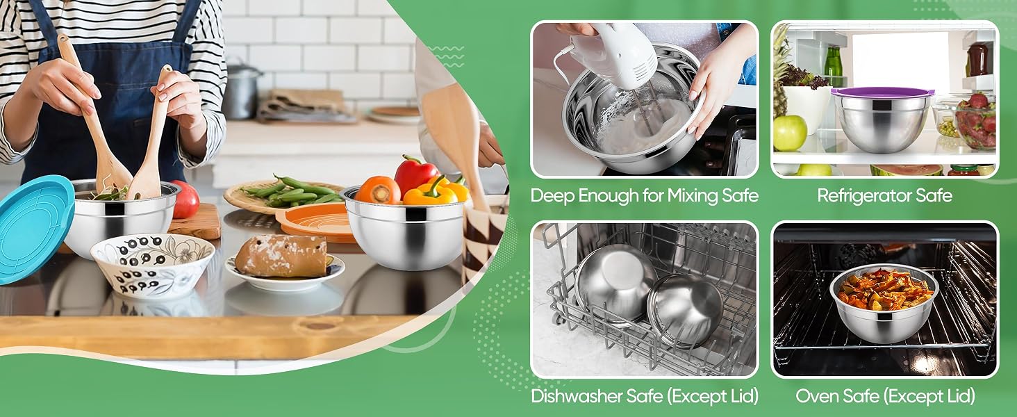 mixing bowls