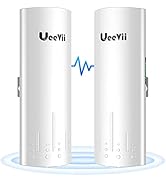 Wireless Bridge Point to Point Outdoor: UeeVii CPE450 5.8G 3Km Long Range Wi-Fi Bridge for Extend...