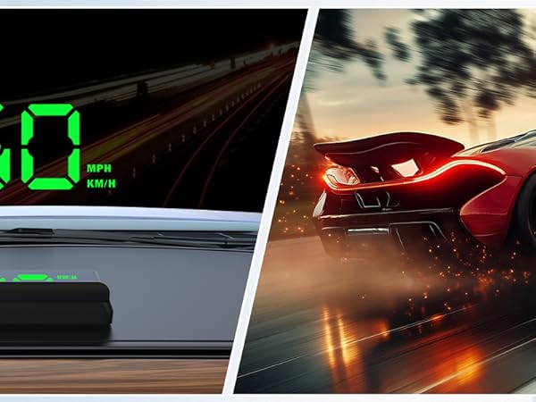 digital speedometer for car,speedometer for car,heads up display for cars,digital speedometer