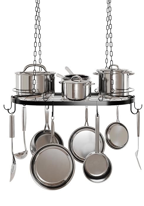 pot rack hanging