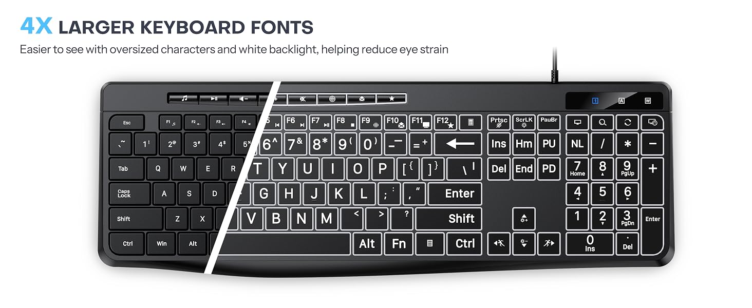 LARGER KEYBOARD FONTS