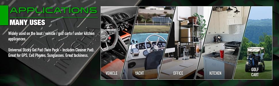 multi functional anti slip dash pad