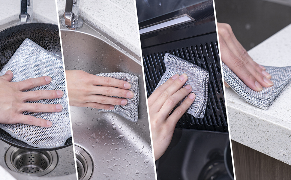 Reusable Cleaning Cloths Set