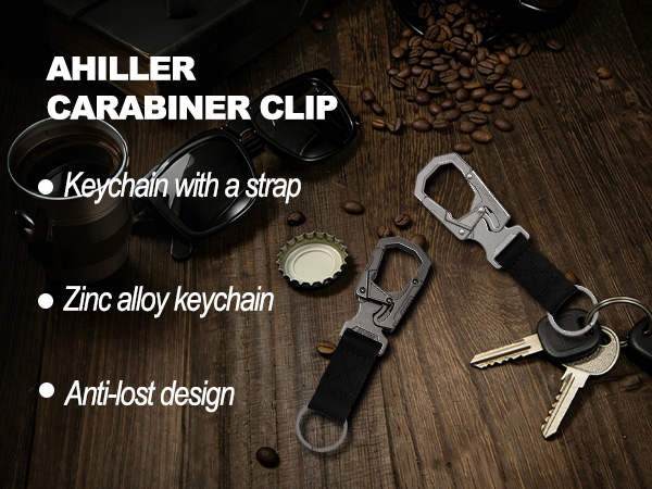 Ahiller Carabiner Clip key chain