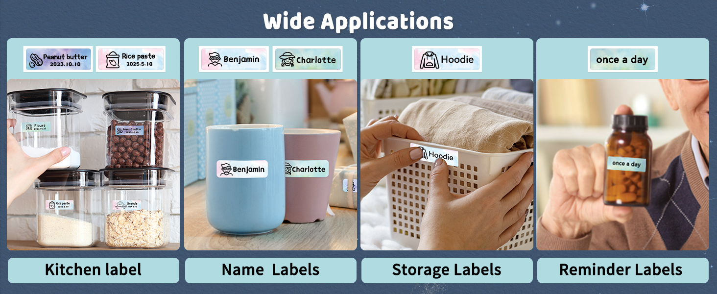 phomemo D30 label maker tape