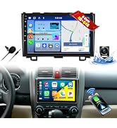 8-Core 4G+64G Android 13 Car Stereo for Honda CRV 2007-2011 with Wireless Carplay Android Auto 9"...