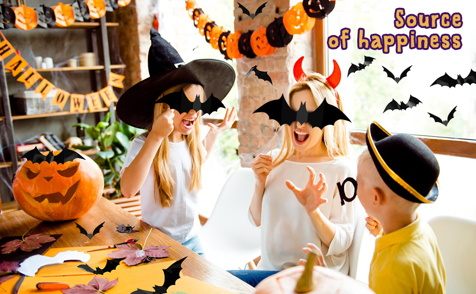 Halloween bats decoration