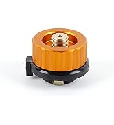 Hamans Butane Fuel Canister Adapter, Camping Backpacking Stove Butane Gas Adapter Convert Connector