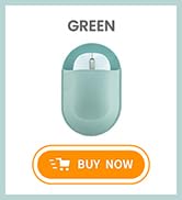Epessa Universal Stick-On Mouse Pouch, Mouse Holder for Wireless Mouse, Reusable Adhesive, No Glu...