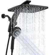 Veken 14" Luxurious Shower Head with Handheld,Full Body Coverage,Power Wash | Magnetic Hand Held,...