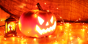 battery halloween lights