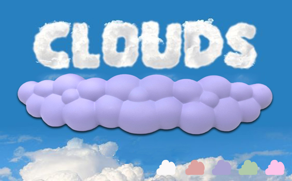 cloud wrist rest