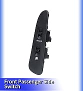 Front Right Passenger Side Power Door Lock Window Switch Compatible with Dodge 2001-2003 Durango ...