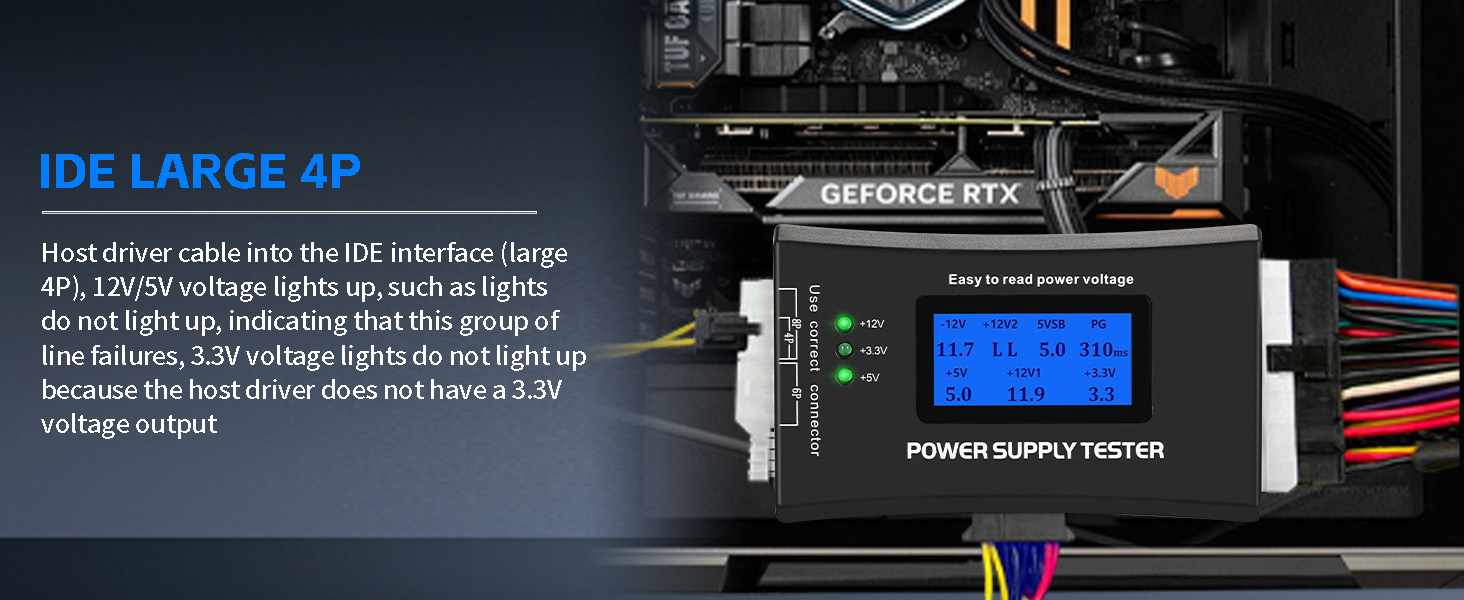 LCD Power Supply Tester