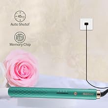 S3 A+4-2 1 inch curl iron hair wizard curler Skin Research Institute tymo