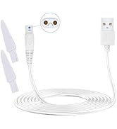 LinMei Replacement Charging Cable for Finishing Touch Flawless Legs Shaver USB Power Cord for Wom...