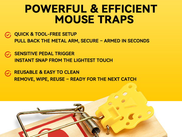 Reusable Snap Traps