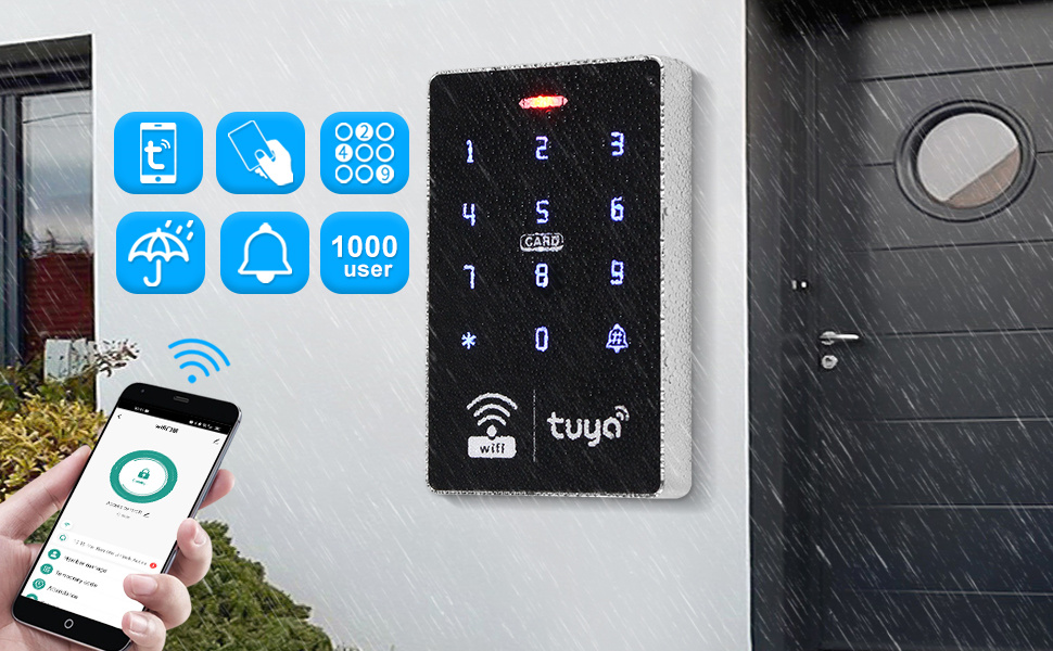 S10 Tuya access control machine