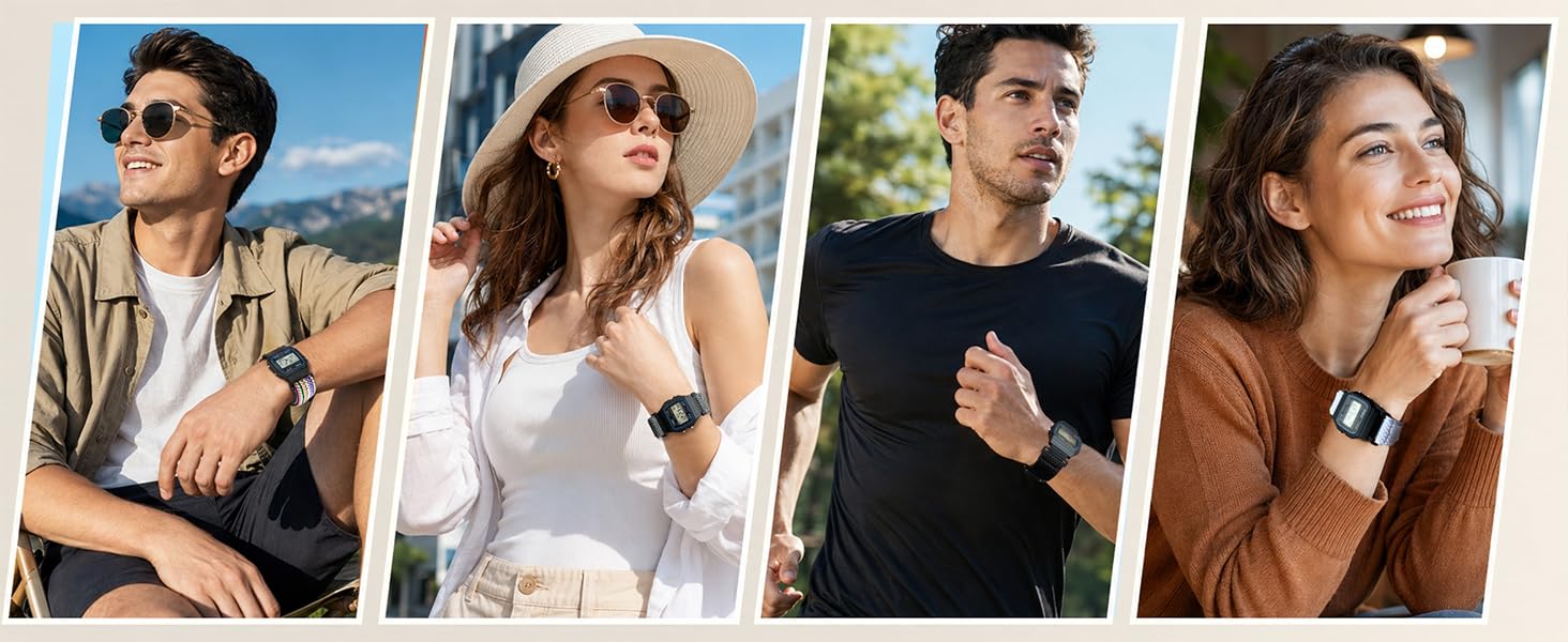 Elastic Nylon Watch Band