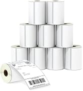 BETCKEY - Compatible DYMO 1744907 (4" x 6") Shipping Labels, Strong Permanent Adhesive & Perforat...