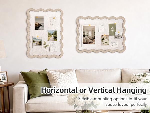 Scalloped Felt Bulletin Board 24"x18"