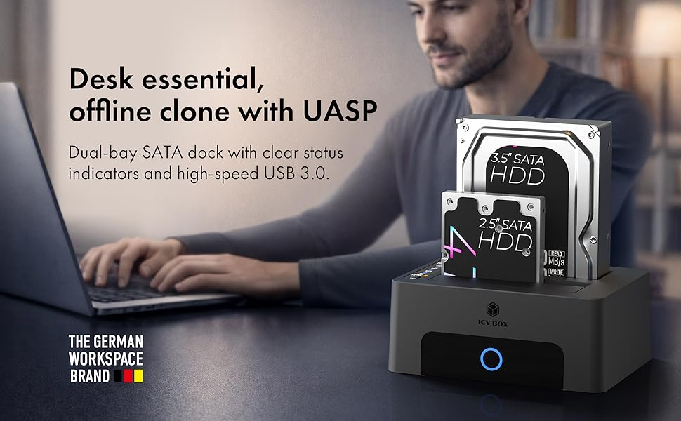hard drive cloner 2.5inch 3.5inch hard drive dock station