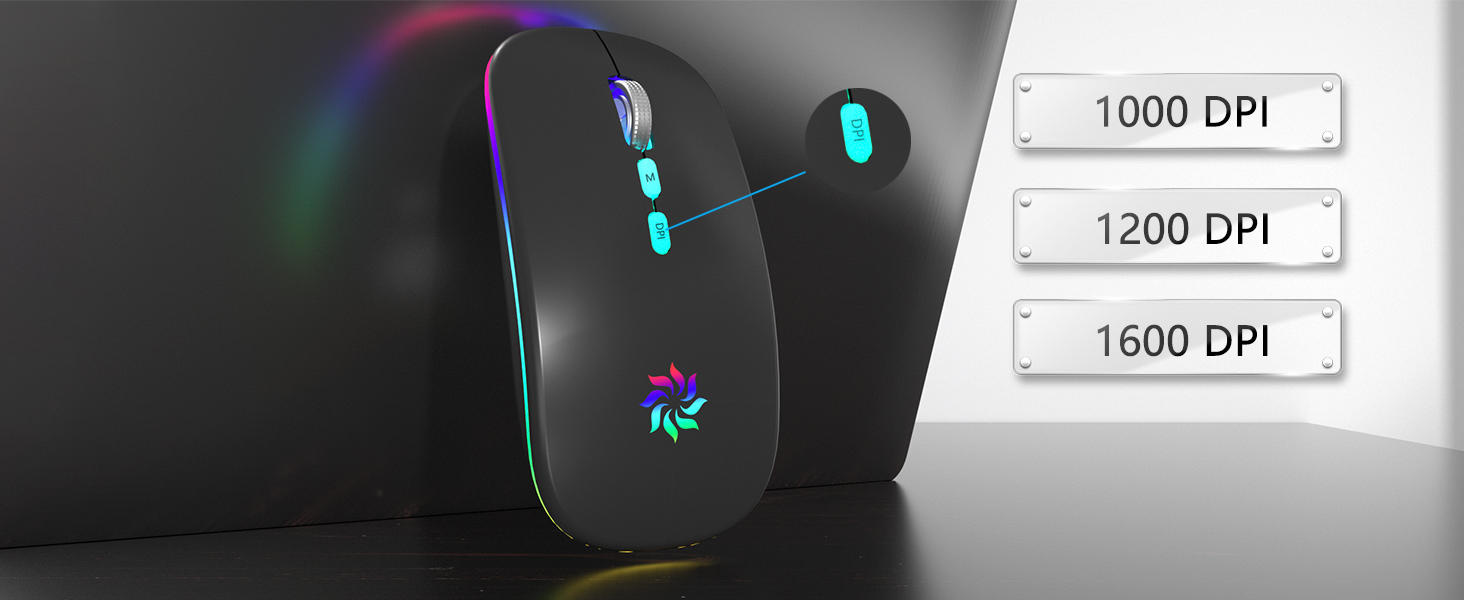 3-Level Adjustable DPI