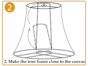 lampshade Installation schematic