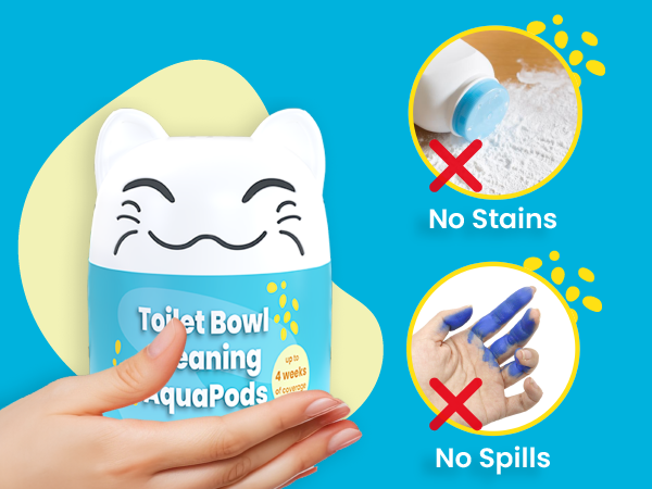 Simple Life - Toilet Cleaning Aquapod - A+ Content - No Stains or Spills