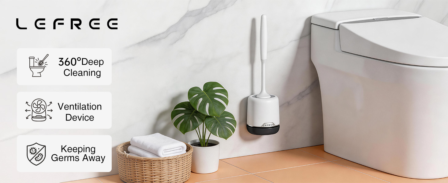 silicone toilet brush
