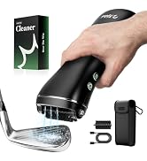 KELOB Electric Golf Club Cleaner Brush – 360° Auto-Rotating, 100ml Water Tank, 2000mAh Type-C Rec...