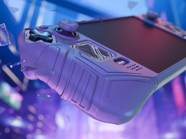 PlayVital Mecha Protective Case for Steam Deck