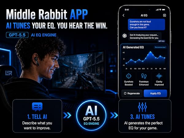 middle rabbit app control eq