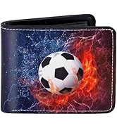 Kids Wallets for Boys Girls Teen, Birthday Gift for 5 6 7 8 9 10 11 12 13 Year Old Boys, Cool Soc...