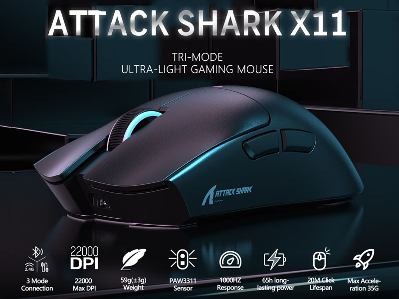 Black Gaming Mouse