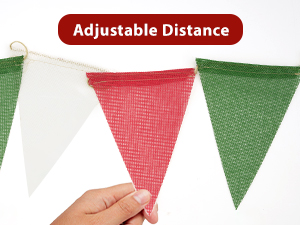 Christmas Burlap Banners