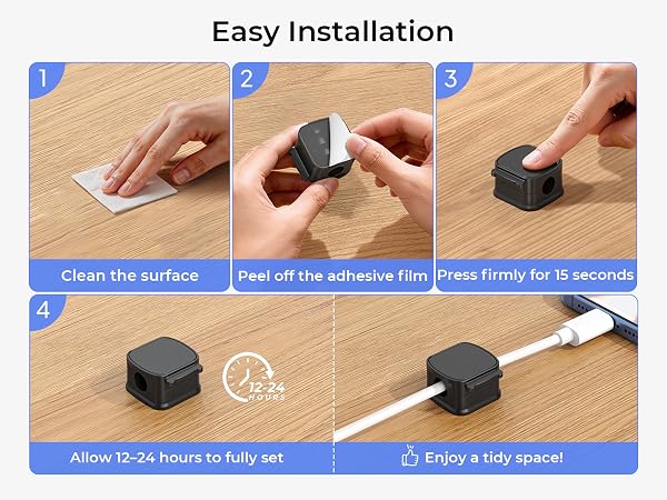 Magnetic Cable Clip